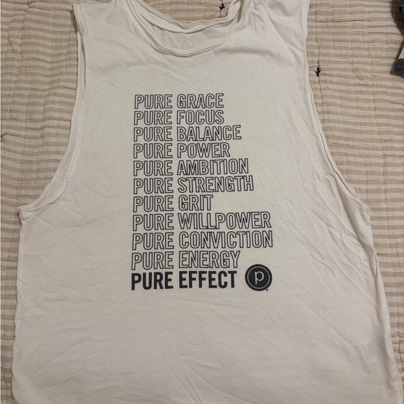 Pure Barre Tops - Pure Barre White Tank Top